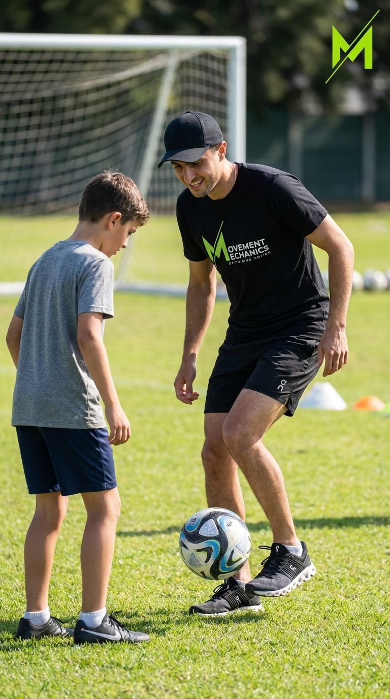 On-field agility and movement coaching